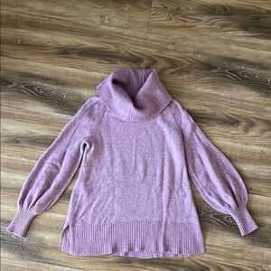 Anthropologie Paloma Knit Cowl Neck Tunic Sweater